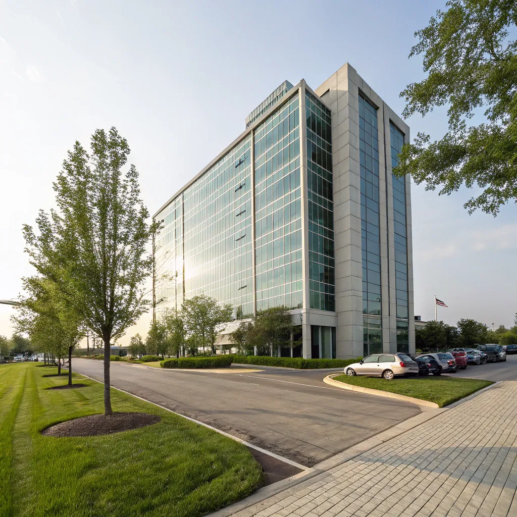 Modern office building