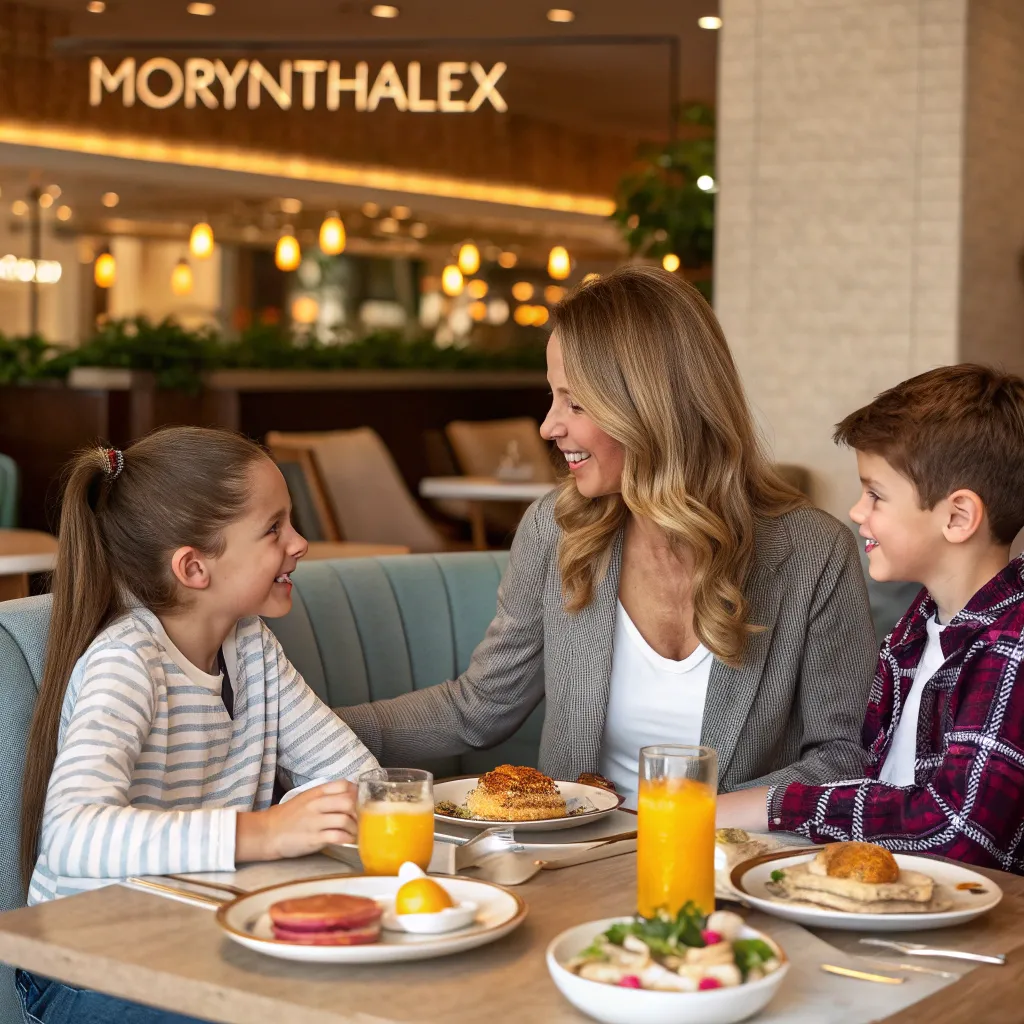 Family breakfast at MORYNTHALEX